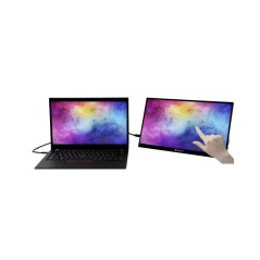 Verbatim PMT-15 156 Full HD Monitor - 1920 x 1080, HDMI & USB-C Connectivity, Stunning Visuals!